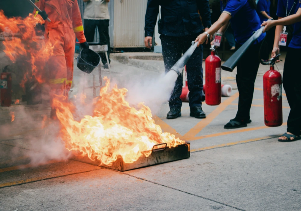 venta de extintores para combatir triangulo de fuego