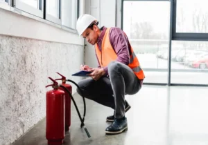 Mantenimiento profesional y control técnico para extintores de CO2
