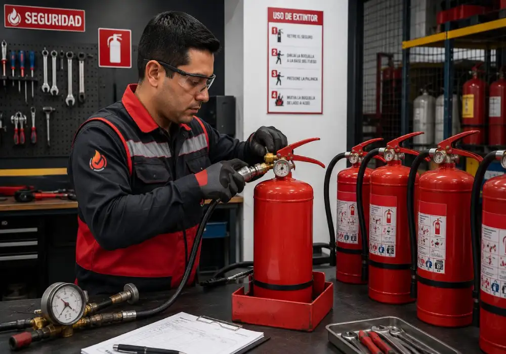 ¿Dónde ubicar el extintor en la cocina para protegerlo del calor?